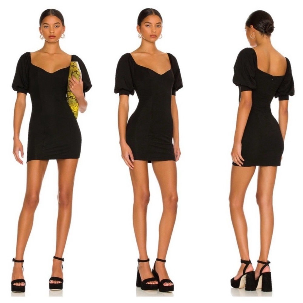 NEW More To Come Puff Sleeve Mini Dress